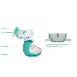 YAZA MOBILE STAND CAR SUPPORT BRANCO/VERDE YAZA MOBILE STAND CAR SUPPORT BRANCO/VERDE