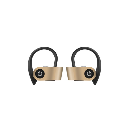 AKZ-W2 TWS TRUE WIRELESS SPORT EARPHONE IN-EAR DESIGN EARBUDS DOURADO AKZ-W2 TWS TRUE WIRELESS SPORT EARPHONE IN-EAR DESIGN EARBUDS DOURADO