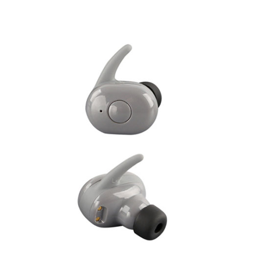 AKZ-W4 5.0 STEREO TWS WIRELESS BLUETOOTH HEADSET CINZA AKZ-W4 5.0 STEREO TWS WIRELESS BLUETOOTH HEADSET CINZA