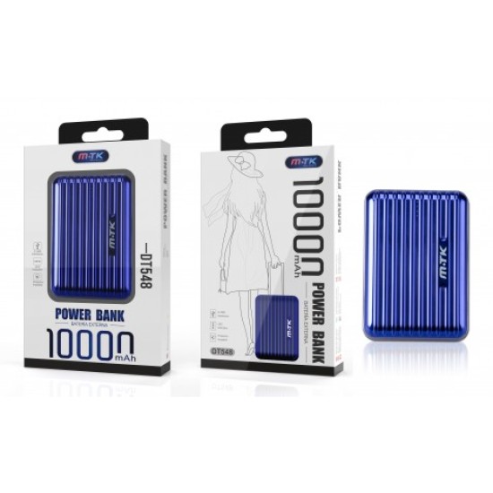 POWER BANK MTK DT548 NE TRAVEL 10000MAH AZUL POWER BANK MTK DT548 NE TRAVEL 10000MAH AZUL