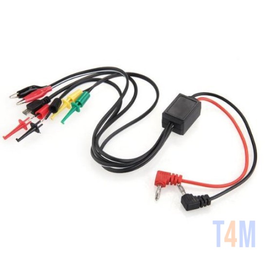 BATTERY CHARGING CABLES CONNECT TO POWER SUPPLY BEST BST-051 BK401