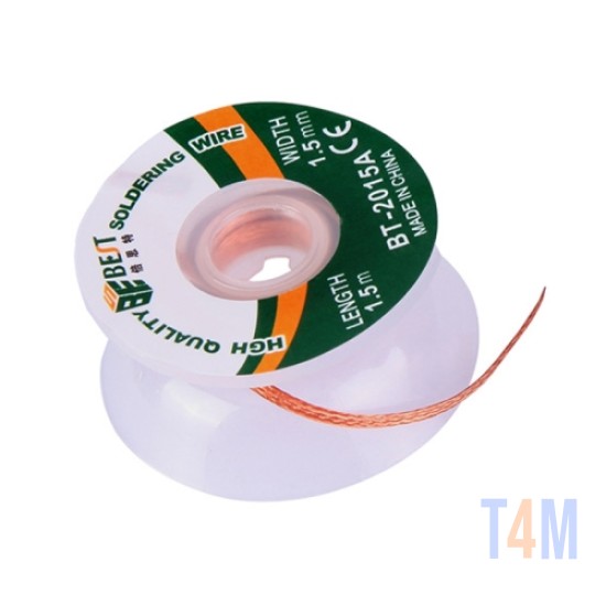 BEST HIGH QUALITY BST-2015A DESOLDERING WICK WIRE 2.0MM/1.5M
