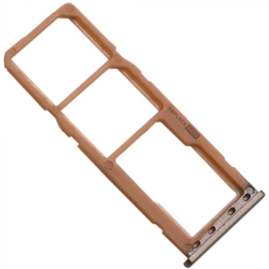 SIM HOLDER SAMSUNG A20 A205 GOLD SIM HOLDER SAMSUNG A20 A205 GOLD
