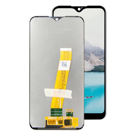 TOUCH+DISPLAY SAMSUNG GALAXY A01 2020/A015F 5.7" SERVICE PACK (SMALL CONNECTOR) BLACK TOUCH+DISPLAY SAMSUNG GALAXY A01 2020/A015F 5.7" SERVICE PACK (SMALL CONNECTOR) BLACK