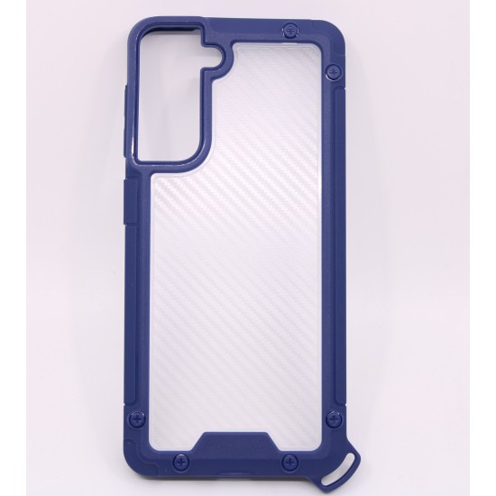 CAPA HARD SELICONE FOR SAMSUNG S21 5G AZUL