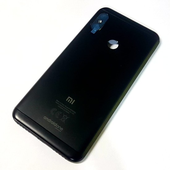BACK TAMPA XIAOMI REDMI NOTE 6 PRO BLACK BACK TAMPA XIAOMI REDMI NOTE 6 PRO BLACK