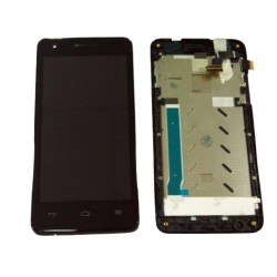 TOUCH+DISPLAY+FRAME VODAFONE SMART 4 TURBO, 889N / 890N 4.5"PRETO  TOUCH+DISPLAY+FRAME VODAFONE SMART 4 TURBO, 889N / 890N 4.5"PRETO