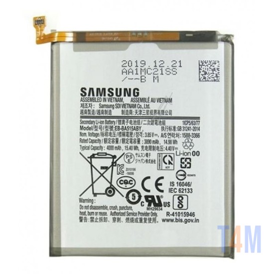 Battery EB-BA515ABY for Samsung Galaxy A51/A515 4000mAh