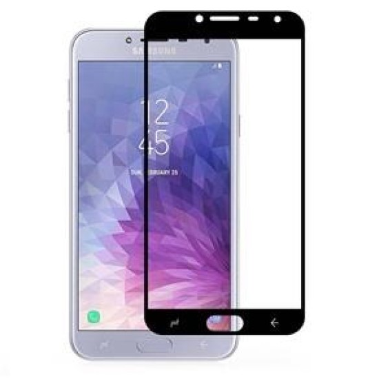 SCREEN GLASS PRTECTOR 10D SAMSUNG GALAXY J8 2018 BLACK