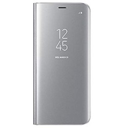FLIP COVER "CLEAR VIEW" SAMSUNG GALAXY A50S SILVER FLIP COVER "CLEAR VIEW" SAMSUNG GALAXY A50S SILVER