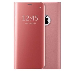 FLIP COVER"CLEAR VIEW" APPLE IPHONE XS MAX ROSE GOLD PINK FLIP COVER"CLEAR VIEW" APPLE IPHONE XS MAX ROSE GOLD PINK