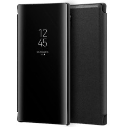 FLIP COVER "CLEAR VIEW" SAMSUNG GALAXY NOTE 10 PLUS BLACK FLIP COVER "CLEAR VIEW" SAMSUNG GALAXY NOTE 10 PLUS BLACK