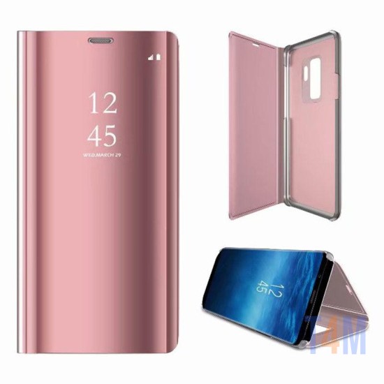 FLIP COVER "CLEAR VIEW" SAMSUNG GALAXY A50S ROSE GOLD