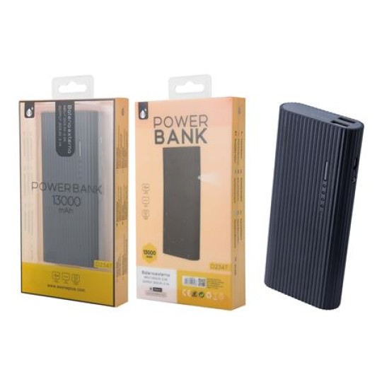 POWER BANK MTK D2347 13000 MAH PRETO POWER BANK MTK D2347 13000 MAH PRETO