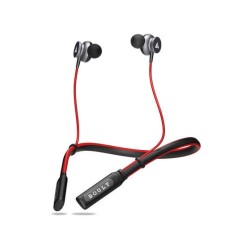 AUSCULTADORES PORTS HEADSET SEM FIO BLUETOOTH PRETO E VERMELHO