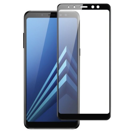 SCREEN GLASS PRTECTOR SAMSUNG GALAXY J4 2018 BLACK