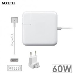 CARREGADOR ACCETEL PCA-121 MACBOOK 60W 16.5V 3.65A ORIGINAL