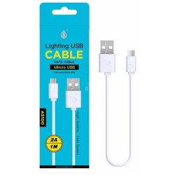 CABO DE DADOS ONEPLUS USB 2A PARA SMARTPHONES TABLET AS100 BRANCO CABO DE DADOS ONEPLUS USB 2A PARA SMARTPHONES TABLET AS100 BRANCO