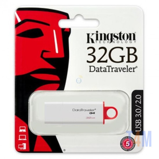 PENDRIVE KINGSTON G4 32GB BLANCO