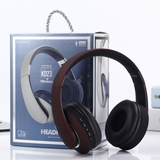 AURICULAR SEM FIO STEREO BLUETOOTH KD23 VERMELHO AURICULAR SEM FIO STEREO BLUETOOTH KD23 VERMELHO