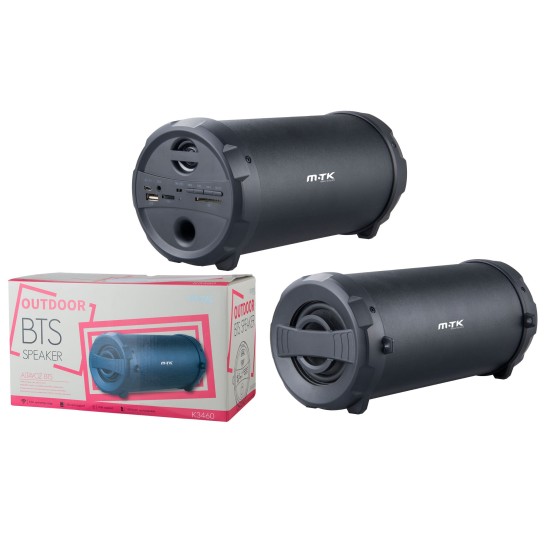 PORTABLE BLUETOOTH WIRELESS COLUNA K3460 PRETO PORTABLE BLUETOOTH WIRELESS COLUNA K3460 PRETO