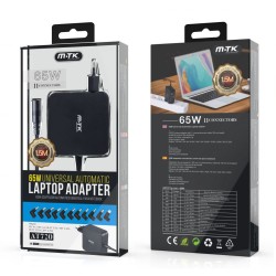 MTK AT720 NE CARGADOR UNIVERSAL AUTOMATICA CON 11 CONECTORES PARA NOTEBOOK,65W 1.5M,BLACK ORIGINAL MTK AT720 NE CARGADOR UNIVERSAL AUTOMATICA CON 11 CONECTORES PARA NOTEBOOK,65W 1.5M,BLACK ORIGINAL