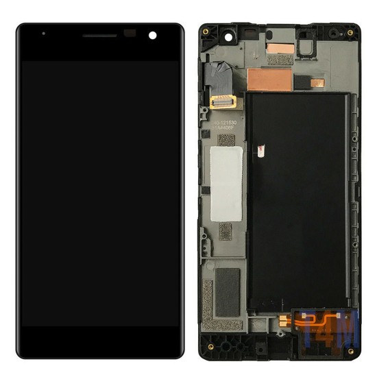 TOUCH+LCD WITH FRAME MICROSOFT NOKIA LUMIA 730 BLACK
