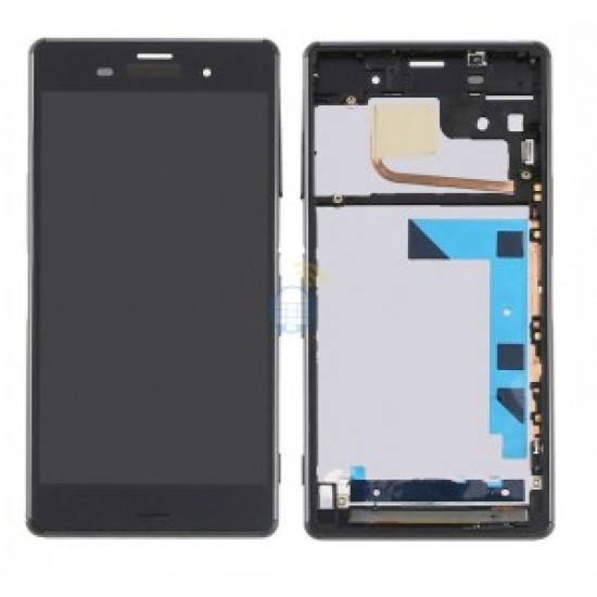 TOUCH+DISPLAY COM FRAME SONY XPERIA Z3 D6603 DUAL SIM PRETO TOUCH+DISPLAY COM FRAME SONY XPERIA Z3 D6603 DUAL SIM PRETO