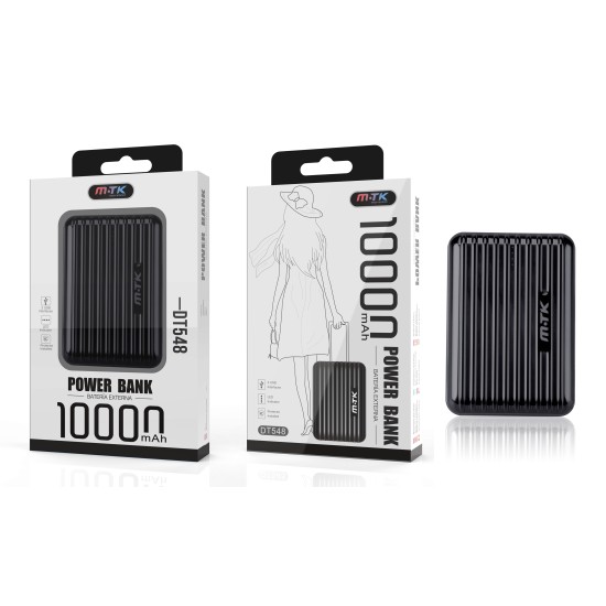 POWER BANK MTK DT548 NE TRAVEL 10000MAH CINZA POWER BANK MTK DT548 NE TRAVEL 10000MAH CINZA