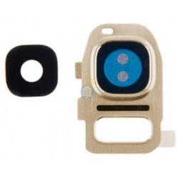 VIDRO DA CAMERA TRASEIRA SAMSUNG GALAXY S7 EDGE G935 DOURADO VIDRO DA CAMERA TRASEIRA SAMSUNG GALAXY S7 EDGE G935 DOURADO