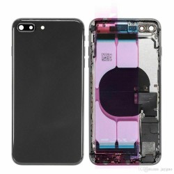 TAMPA TRASEIRA COMPLETE WITH FLEX APPLE IPHONE 8 PLUS (5.5") PRETO TAMPA TRASEIRA COMPLETE WITH FLEX APPLE IPHONE 8 PLUS (5.5") PRETO