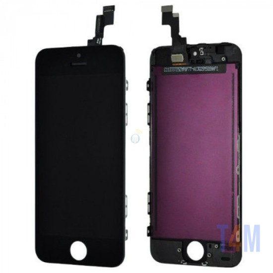 TOUCH+DISPLAY APPLE IPHONE 5S PRETO