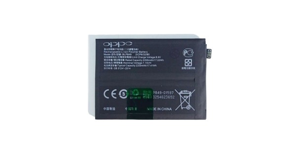 Batería BLP849 puede usarse con Realme GT 5G, GT Neo, Li-Polymer, 7.7 V
