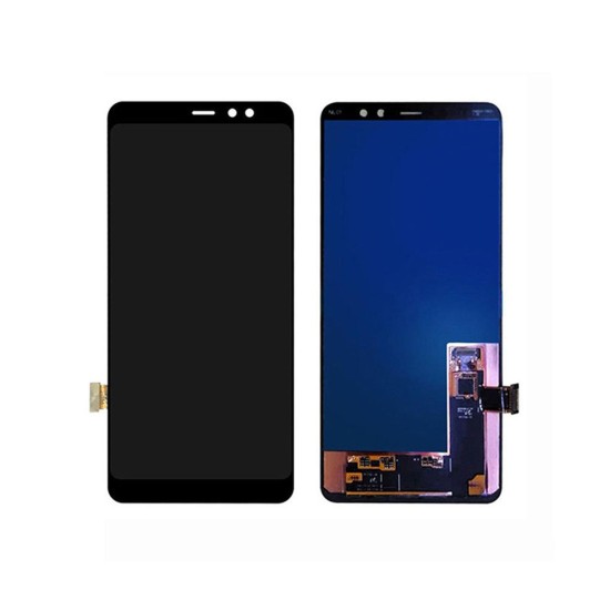 TOUCH+DISPLAY SAMSUNG GALAXY A8 PLUS 2018/SM-A730 6.0" SERVICE PACK PRETO