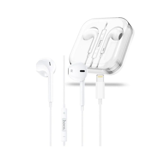 Earphones Hoco M80 Original Series for lightning with mic and one