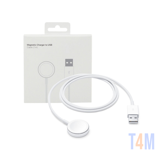 MAGNETIC CHARGING CABLE FOR APPLE WATCH 1M WHITE