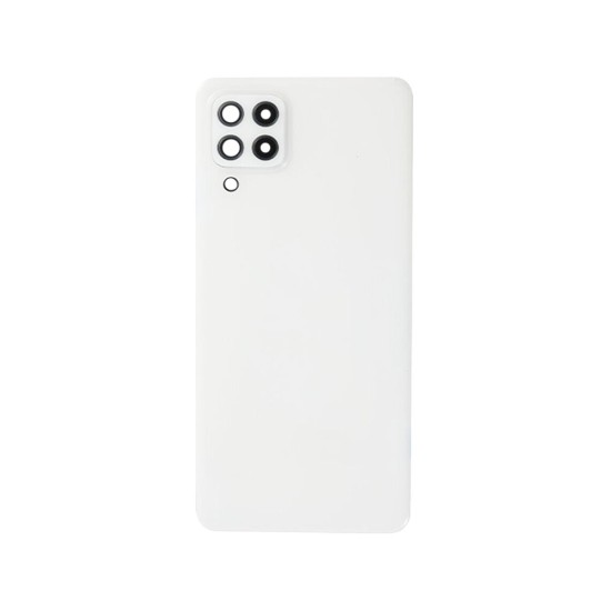 Back Cover+Camera Lens Samsung Galaxy A22 4G/A225 White Back Cover+Camera Lens Samsung Galaxy A22 4G/A225 White