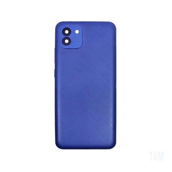 Back Cover+Camera Lens Samsung Galaxy A03/A035 Blue Back Cover+Camera Lens Samsung Galaxy A03/A035 Blue
