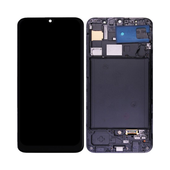 Touch+Display+Frame Samsung Galaxy A30s 2019/A307 Black Touch+Display+Frame Samsung Galaxy A30s 2019/A307 Black