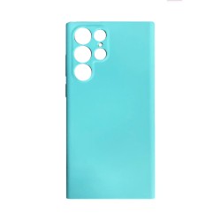 Silicone Case with Camera Shield for Samsung Galaxy S22 Ultra Green Silicone Case with Camera Shield for Samsung Galaxy S22 Ultra Green