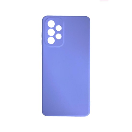 Silicone Case with Camera Shield for Samsung Galaxy A73 5g Purple Silicone Case with Camera Shield for Samsung Galaxy A73 5g Purple