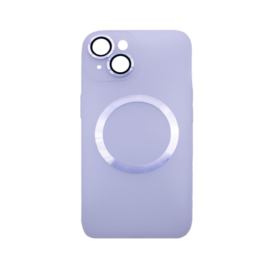 Magnetic Case with Camera Lens for Apple iPhone 14 White Magnetic Case with Camera Lens for Apple iPhone 14 White