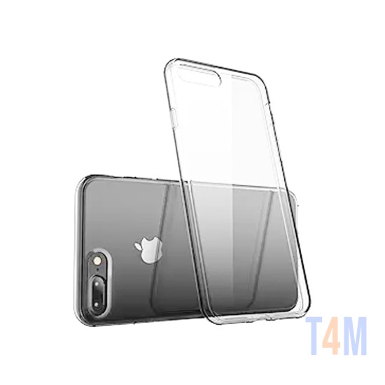 Capa de Silicone Mole para Apple iPhone 7 Plus/8 Plus Transparente