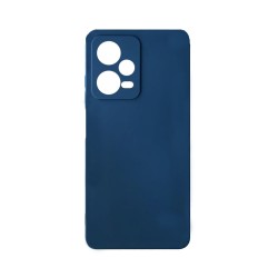 Capa de Silicone com Moldura de Câmera para Xiaomi Redmi Note 12 5G/Poco X5 Azul Escuro Capa de Silicone com Moldura de Câmera para Xiaomi Redmi Note 12 5G/Poco X5 Azul Escuro