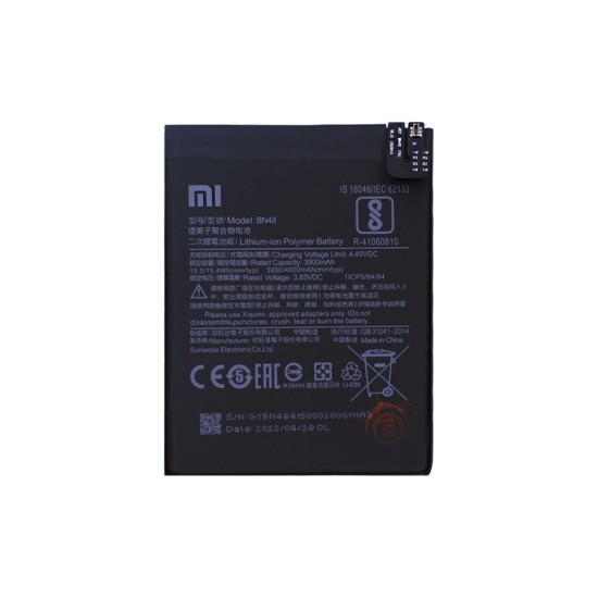 Batería BN48 para Xiaomi Redmi Note 6 Pro 4000mAh Batería BN48 para Xiaomi Redmi Note 6 Pro 4000mAh