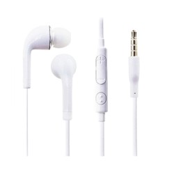 Auscultadores Samsung EO-HS3303WE com Cabo e Microfone 3,5mm 1,2m Branco Auscultadores Samsung EO-HS3303WE com Cabo e Microfone 3,5mm 1,2m Branco