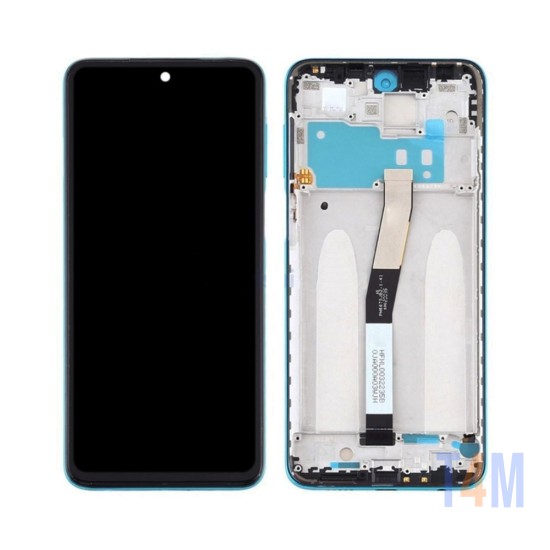 Touch+Display com Frame Xiaomi Redmi Note 9 Pro/9S 6,67" Azul