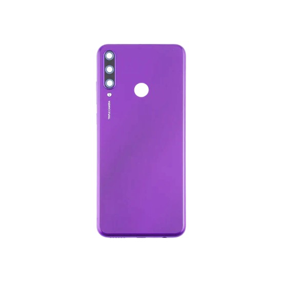 Tapa Trasera+Lente de Cámara Huawei Y6P 2020 Púrpura Tapa Trasera+Lente de Cámara Huawei Y6P 2020 Púrpura