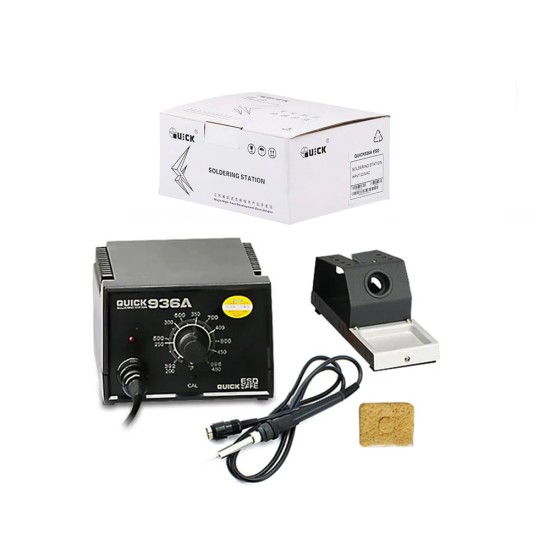 Estação de Solda 4 em 1 Quick 936A Ferramenta 220V 60W Estação de Solda 4 em 1 Quick 936A Ferramenta 220V 60W