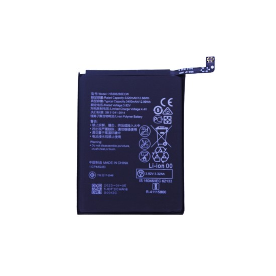 Batería HB396285ECW para Huawei P20/Honor 10 3400mAh Batería HB396285ECW para Huawei P20/Honor 10 3400mAh